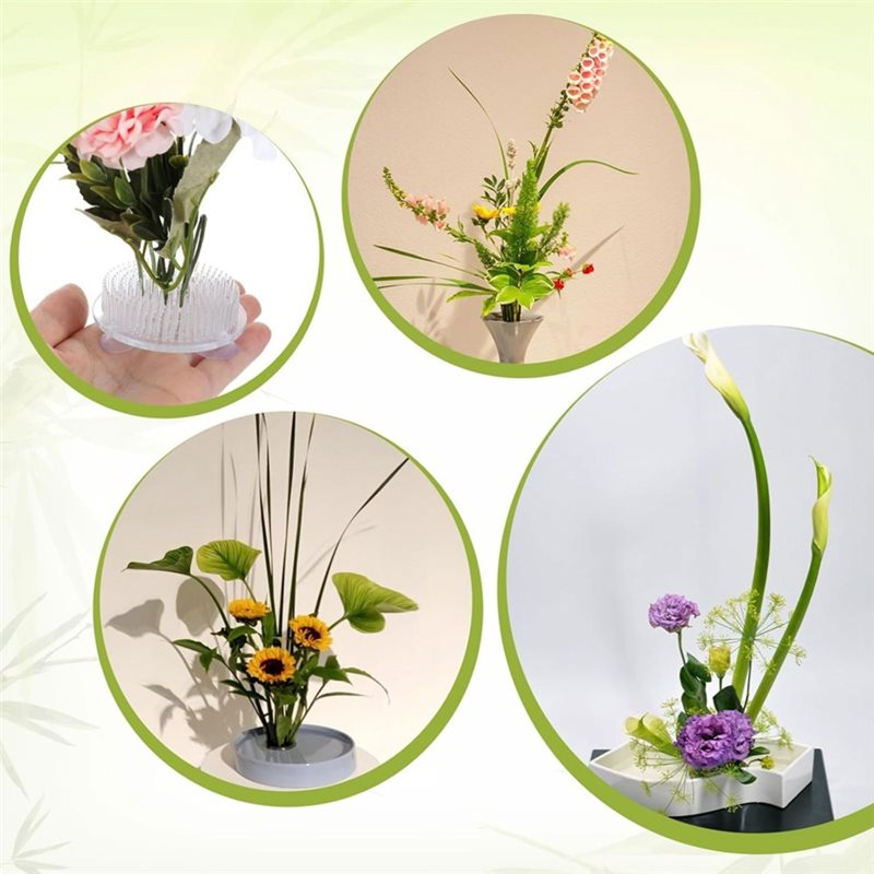 【고객이 선호하는 제품】흡착판이 있는 꽃꽂이 핀 홀더  - Flower Frog Pin 리뷰 및 가격