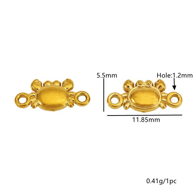 20개 스테인리스 스틸 게꽃 사랑 달 조개 펜던트 연결 - Flower Supplies 리뷰 및 가격