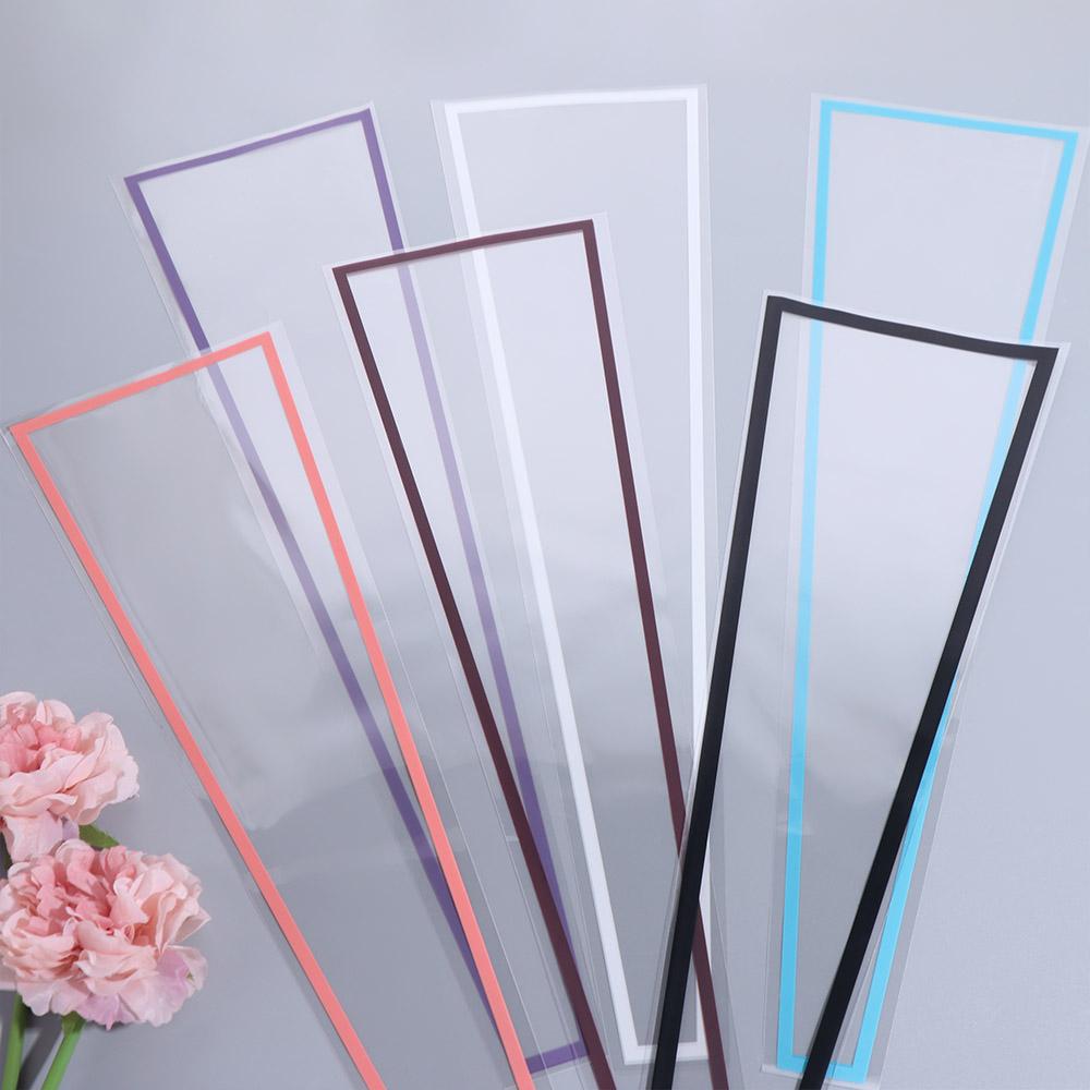 50PCS 투명 꽃 포장 가방 방수 비닐 봉투 포장지  - Flower Supplies 리뷰 및 가격